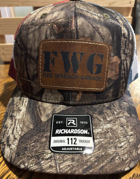 FWG Fire Wrench Garage Camo Hat