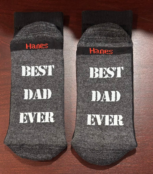 BEST DAD EVER SOCKS
