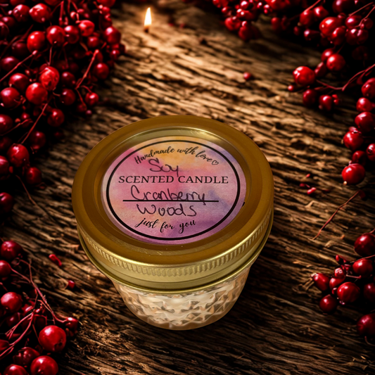 CRANBERRY WOODS SOY CANDLE