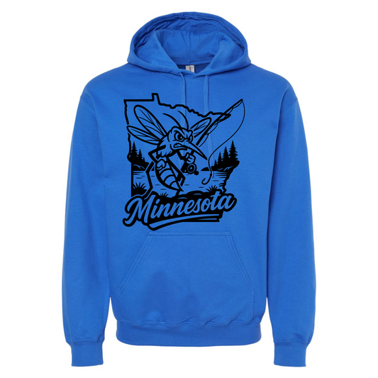 MINNESOTA MOSQUITO ROYAL BLUE HOODIE