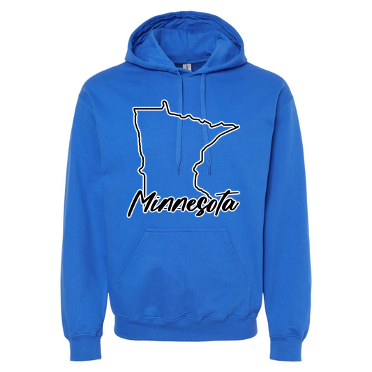 MINNESOTA OUTLINE HOODIE