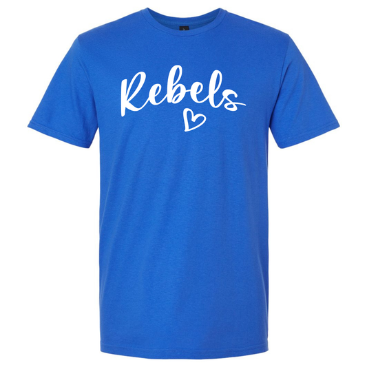 REBELS ROYAL BLUE T-SHIRT