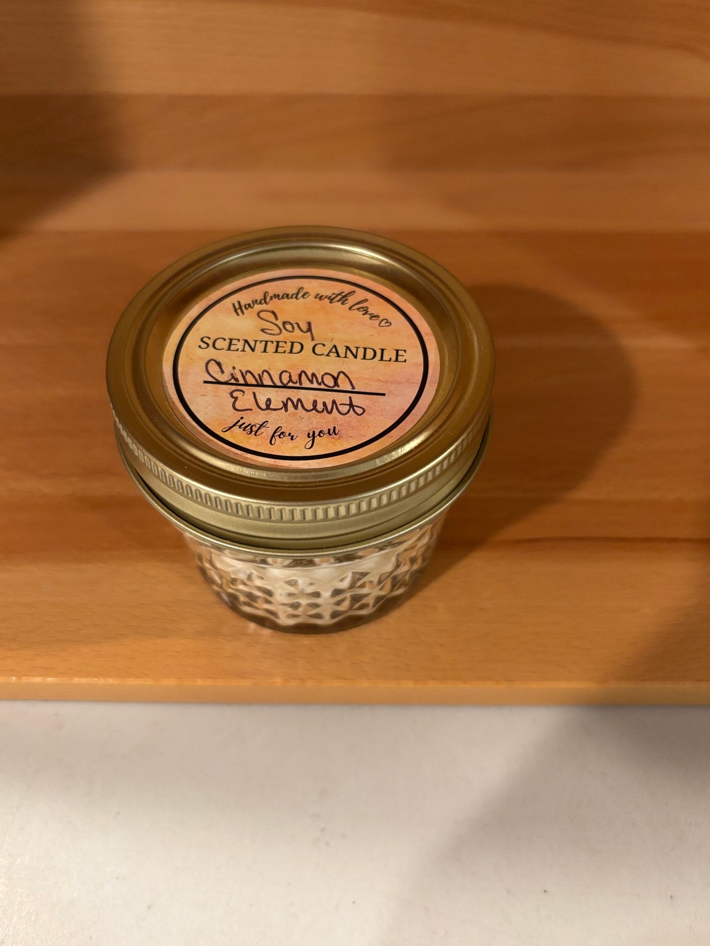 CINNAMON ELEMENT SOY CANDLE
