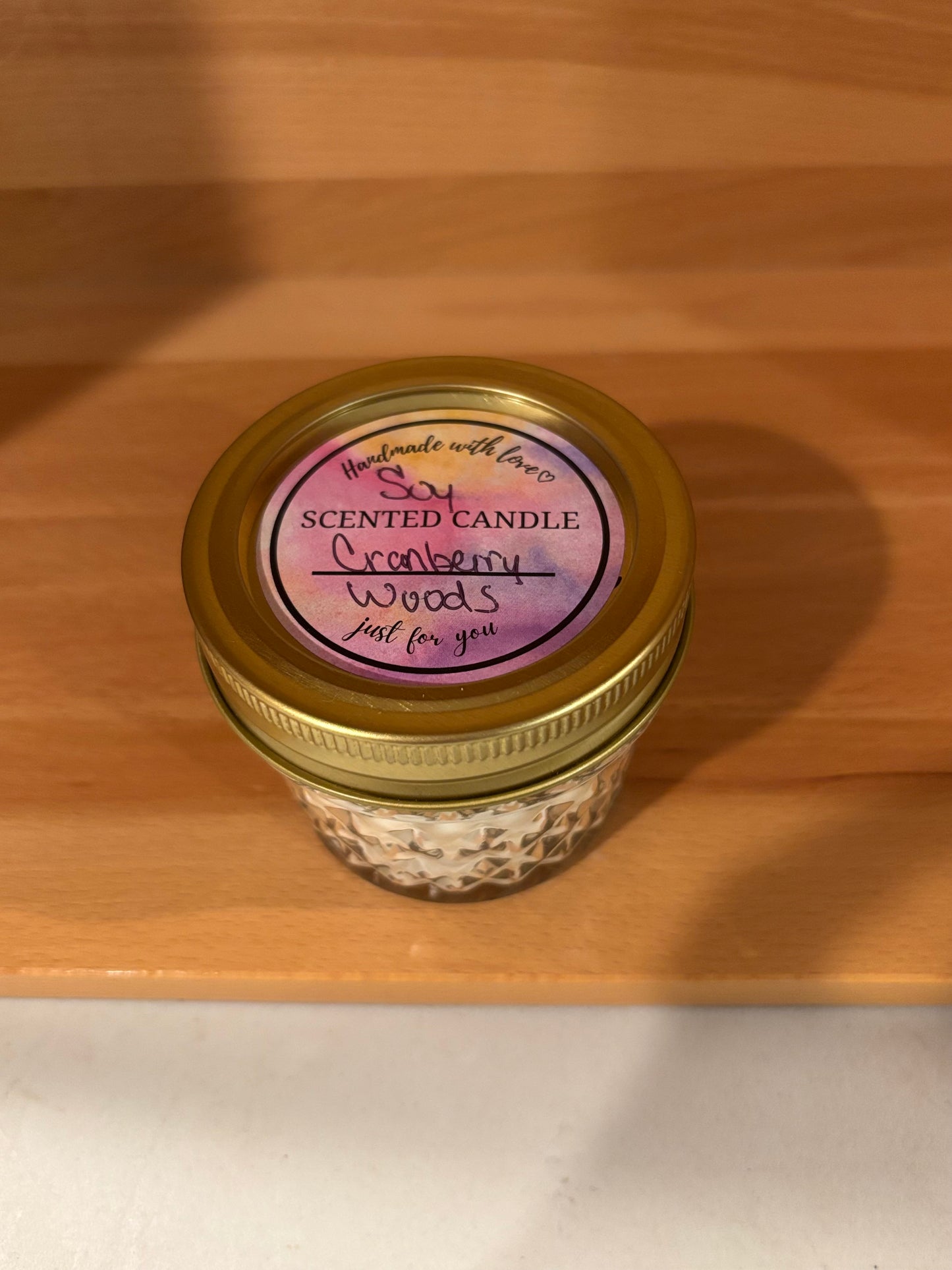 CRANBERRY WOODS SOY CANDLE